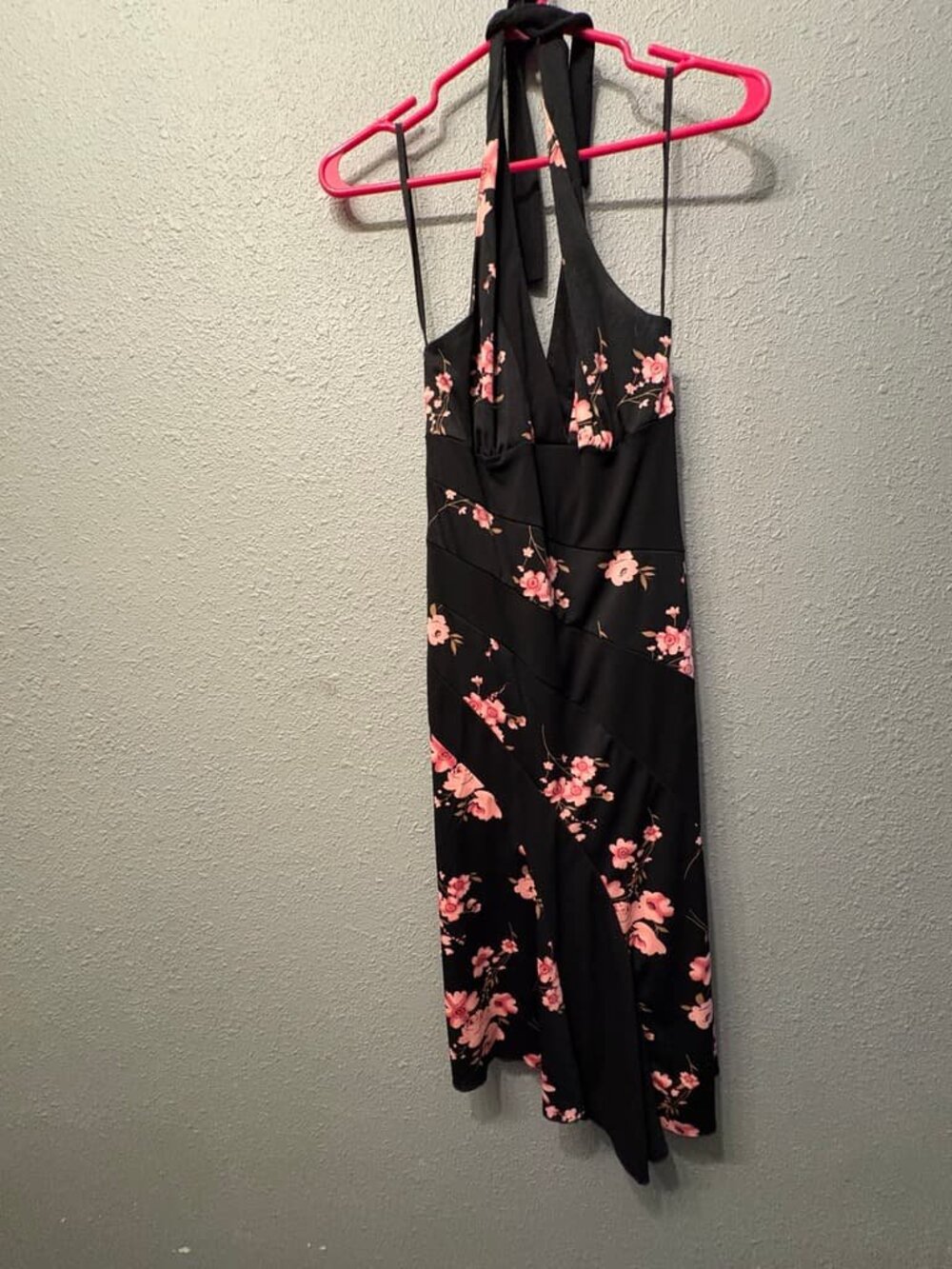 floral halter La Belle dress